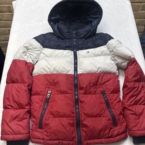 Vintage Tommy Hilfiger Classic Light Weight Puffer Jacket Adult XS Retro 90's